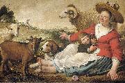 Jacob Gerritsz Cuyp The Shepherdess painting